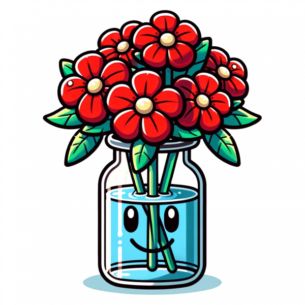 dessin de bulle d'eau pour bouquet de fleurs estel fleurs fleuriste carcassonne