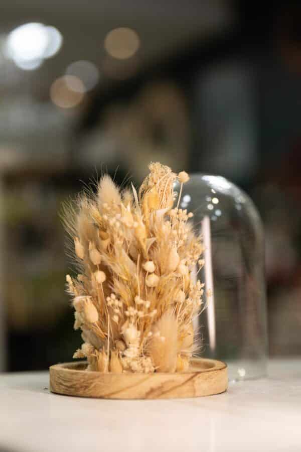 Cloche en fleurs séchées – Image 5